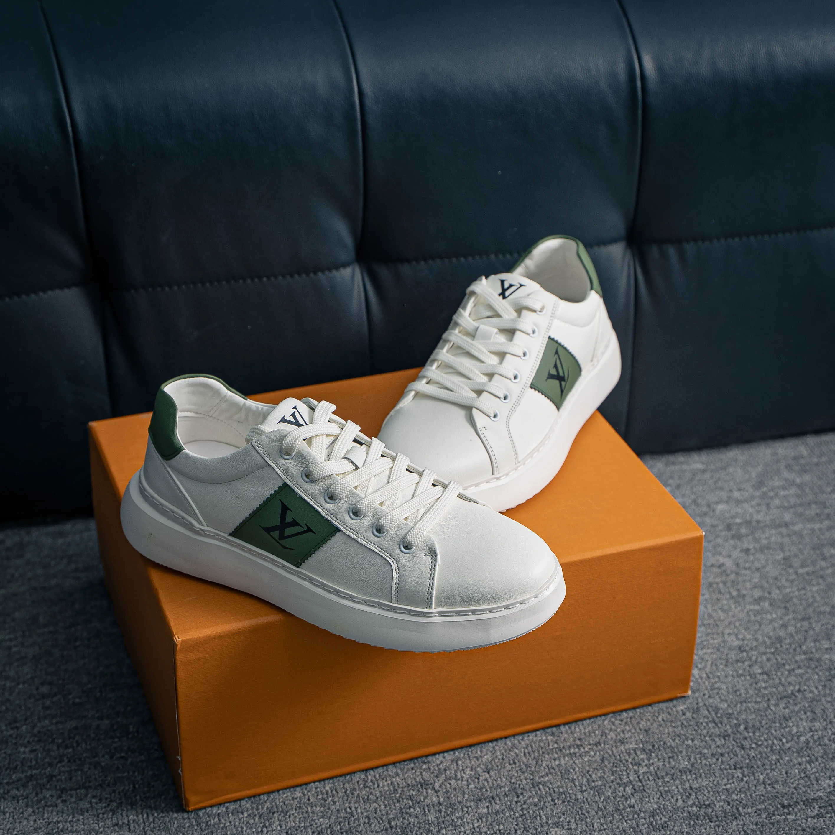 Louis Vuitton LVMen Shoes Skate Shoes Series # Quality Versatile ， ！Shoes Cowhide Leather ，